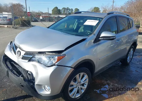 2013 Toyota Rav4 Limited из США, поврежденный, VIN 2T3YFREV2DW071793